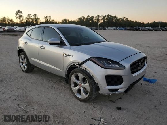 2020 Jaguar E-Pace with VIN SADFK2FX0L1011555, listed as a Copart auction lot 81341144 with 56,433 mi miles and Salvage Title. Bid and sale history available at DreamBid. Image 4.