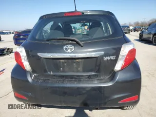 2014 Toyota Yaris L with VIN VNKKTUD37EA012957, listed as a Copart auction lot 44744675 with 154,574 mi miles and Salvage Title. Bid and sale history available at carsss.com. Image 6.