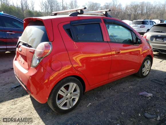 2014 Chevrolet Spark LS with VIN KL8CB6S95EC590555, listed as a Copart auction lot 48748115 with 145,923 mi miles and Clean Title. Bid and sale history available at carsss.com. Image 3.