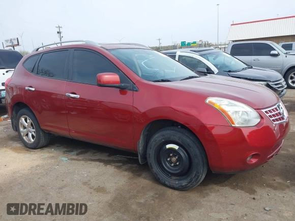 2010 Nissan Rogue S with VIN JN8AS5MT0AW018162, listed as a IAAI auction lot 41913100 with 155,347 mi miles and . Bid and sale history available at carsss.com. Image 13.