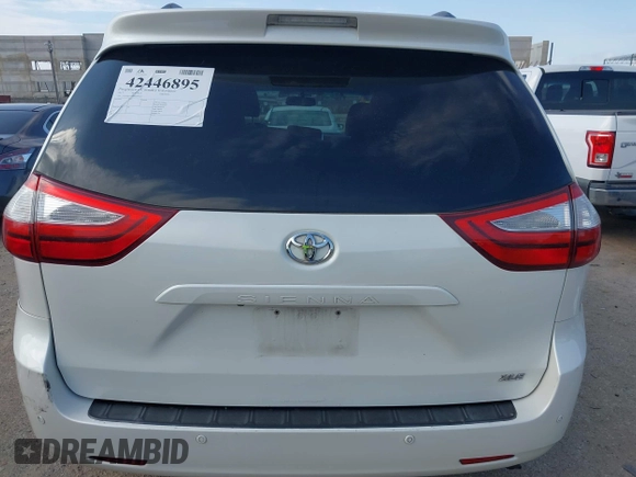2017 Toyota Sienna XLE Auto Access Seat with VIN 5TDYZ3DC0HS896503, listed as a IAAI auction lot 42446895 with 163,752 mi miles and . Bid and sale history available at DreamBid. Image 16.