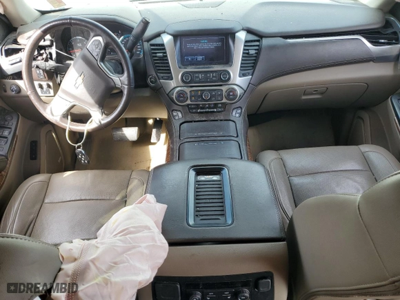 2017 Chevrolet Tahoe Premier with VIN 1GNSCCKC4HR209264, listed as a Copart auction lot 45794995 with 109,177 mi miles and Salvage Title. Bid and sale history available at carsss.com. Image 8.
