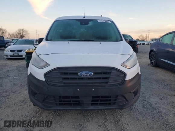 2020 Ford Transit Connect XL with VIN NM0GE9E26L1438015, listed as a Copart auction lot 47575925 with 12,663 mi miles and Salvage title. Bid and sale history available at DreamBid. Image 5.