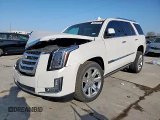2016 Cadillac Escalade Premium Collection z VIN 1GYS4CKJ0GR290440, wystawiony jako Copart lot #50250165 z przebiegiem 122 895 mil mil oraz Szkoda całkowita • Salvage title. Historia ofert i sprzedaży dostępna na DreamBid. Obrazek 1.
