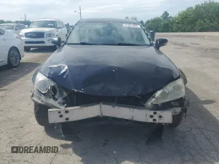 2010 Lexus IS 250 with VIN JTHCF5C21A5041066, listed as a Copart auction lot 57221695 with 256,419 mi miles and Salvage title. Bid and sale history available at DreamBid. Image 5.