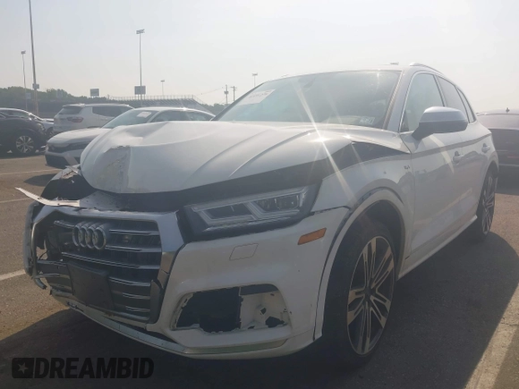 2018 Audi SQ5 Premium Plus with VIN WA1A4AFYXJ2061822, listed as a IAAI auction lot 42491226 with 122,635 mi miles and . Bid and sale history available at DreamBid. Image 20.