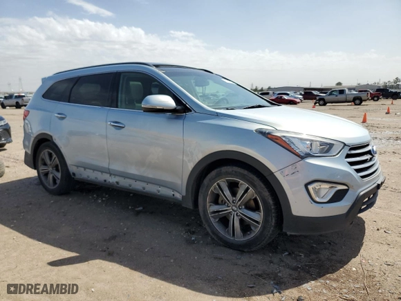 2013 Hyundai Santa Fe Limited with VIN KM8SR4HF7DU013448, listed as a Copart auction lot 47698115 with 113,172 mi miles and Salvage Title. Bid and sale history available at carsss.com. Image 4.