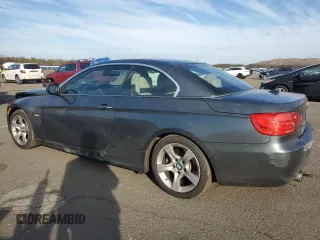 2011 BMW 3 Series 335i with VIN WBADX7C52BE581520, listed as a Copart auction lot 46274205 with 43,724 mi miles and Salvage Title. Bid and sale history available at carsss.com. Image 2.