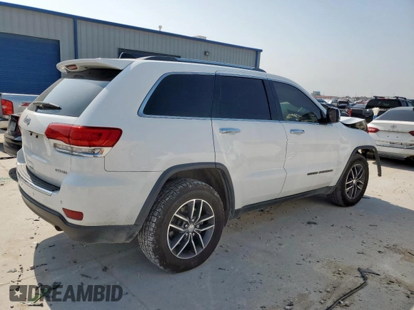 2018 Jeep Grand Cherokee Limited with VIN 1C4RJEBG8JC338712, listed as a Copart auction lot 57885155 with 149,826 mi miles and Salvage title. Bid and sale history available at DreamBid. Image 3.