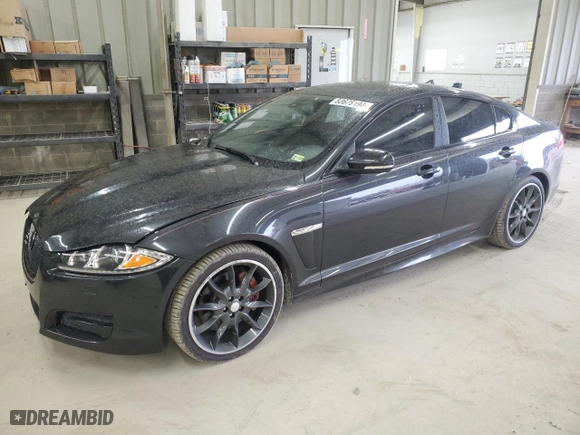 2015 Jaguar XF V6 Portfolio with VIN SAJWJ0FF4F8U76587, listed as a Copart auction lot 83678194 with 88,205 mi miles and Salvage Title. Bid and sale history available at carsss.com. Image 1.