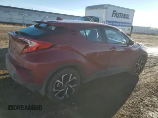 2018 Toyota C-HR XLE with VIN NMTKHMBX5JR058895, listed as a Copart auction lot 46149225 with 62,802 mi miles and Salvage Title. Bid and sale history available at DreamBid. Image 3.