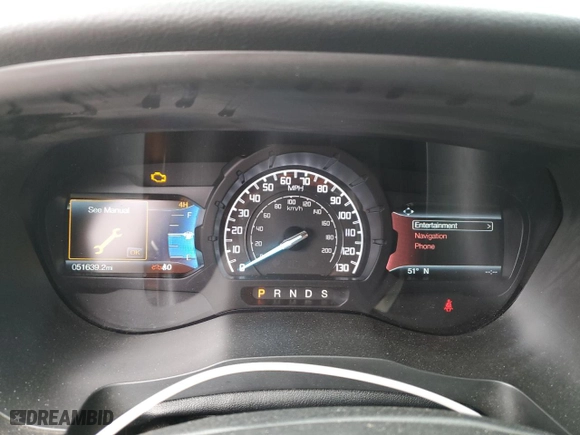 2019 Ford Ranger XL with VIN 1FTER4FH3KLA61019, listed as a Copart auction lot 53986625 with 51,639 mi miles and Salvage Title. Bid and sale history available at carsss.com. Image 9.