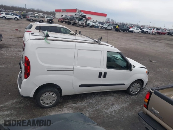 2017 Ram ProMaster City Cargo Van Tradesman SLT with VIN ZFBERFBBXH6D54040, listed as a IAAI auction lot 41364731 with 191,707 mi miles. Bid and sale history available at carsss.com. Image 13.