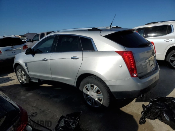 2012 Cadillac SRX Luxury Collection with VIN 3GYFNAE33CS625827, listed as a Copart auction lot 49527084 with 0 mi miles and Salvage Title. Bid and sale history available at carsss.com. Image 2.