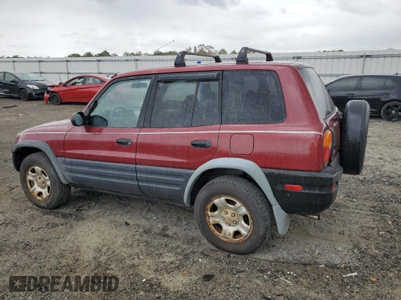 1999 Toyota RAV4 with VIN JT3GP10V4X7043368, listed as a Copart auction lot 74942864 with 367,714 mi miles and Salvage Title. Bid and sale history available at DreamBid. Image 2.