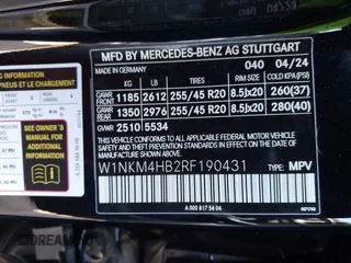 2024 Mercedes-Benz GLC 300 z VIN W1NKM4HB2RF190431, wystawiony jako IAAI lot #41859830 z przebiegiem 7 259 mil mil oraz . Historia ofert i sprzedaży dostępna na DreamBid. Obrazek 9.