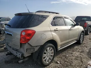 2011 Chevrolet Equinox 2LT with VIN 2CNFLNE50B6383401, listed as a Copart auction lot 52346145 with 202,200 mi miles and Salvage Title. Bid and sale history available at DreamBid. Image 3.