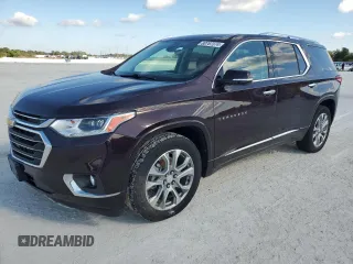 2020 Chevrolet Traverse Premier with VIN 1GNEVKKW5LJ161115, listed as a Copart auction lot 80767374 with Not provided miles and Salvage title. Bid and sale history available at DreamBid. Image 1.