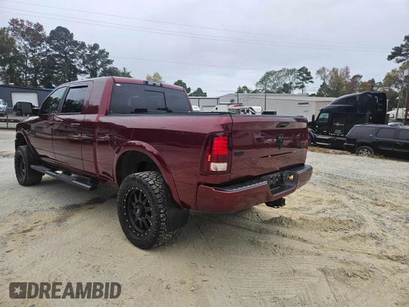 2017 Ram 3500 Laramie with VIN 3C63R3ML2HG690809, listed as a Copart auction lot 79290504 with 108,033 mi miles and Clean Title. Bid and sale history available at carsss.com. Image 3.