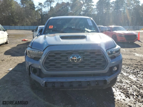 2021 Toyota Tacoma 2WD SR5 with VIN 5TFAZ5CN8MX107437, listed as a Copart auction lot 86711754 with 55,849 mi miles and Salvage Title. Bid and sale history available at carsss.com. Image 5.