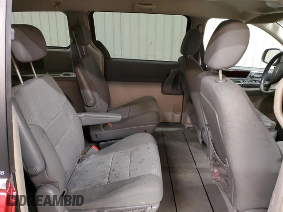 2010 Chrysler Town & Country Touring with VIN 2A4RR5D1XAR229185, listed as a Copart auction lot 47168355 with 0 mi miles and Salvage Title. Bid and sale history available at carsss.com. Image 11.