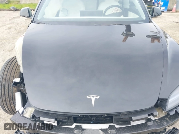 2025 Tesla Model 3 Long Range with VIN 5YJ3E1EB1SF885103, listed as a IAAI auction lot 41926295 with Not provided miles and . Bid and sale history available at DreamBid. Image 10.