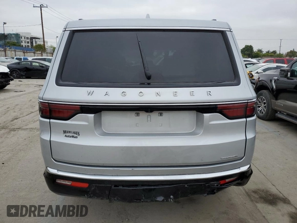2022 Jeep Wagoneer Series II with VIN 1C4SJUBT5NS115113, listed as a Copart auction lot 55326645 with 31,258 mi miles and Salvage Title. Bid and sale history available at carsss.com. Image 6.
