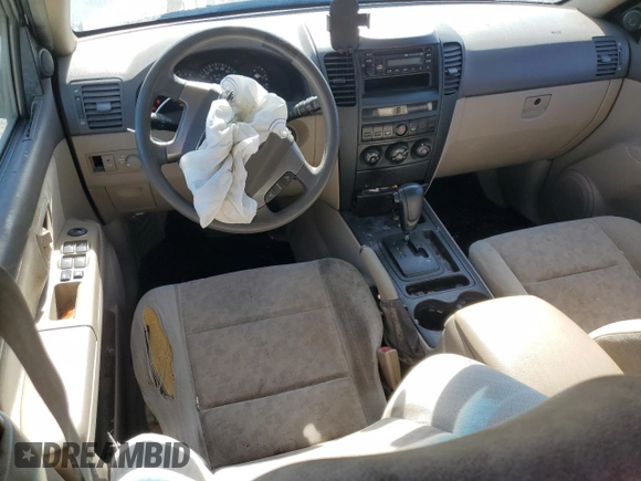 2005 Kia Sorento LX with VIN KNDJD733855490835, listed as a Copart auction lot 74212444 with 265,861 mi miles and Salvage Title. Bid and sale history available at carsss.com. Image 8.