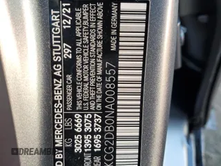 2022 Mercedes-Benz EQS 450+ z VIN W1KCG2DB0NA008557, wystawiony jako Copart lot #42985905 z przebiegiem 21 537 mil mil oraz Szkoda całkowita • Salvage title. Historia ofert i sprzedaży dostępna na DreamBid. Obrazek 14.