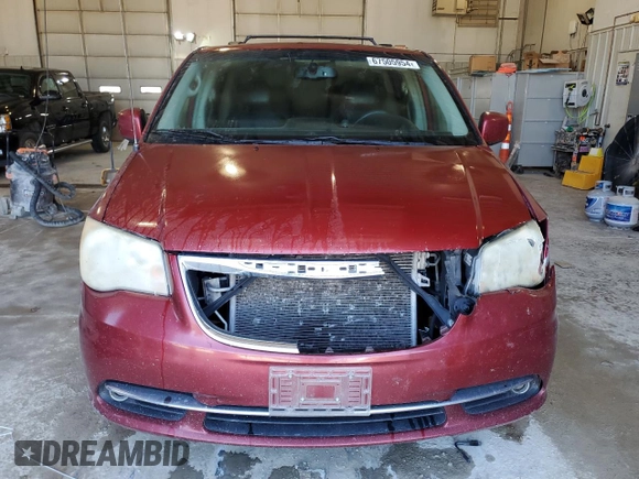 2014 Chrysler Town & Country Touring with VIN 2C4RC1BG1ER157788, listed as a Copart auction lot 67505954 with 217,541 mi miles and Salvage Title. Bid and sale history available at DreamBid. Image 5.