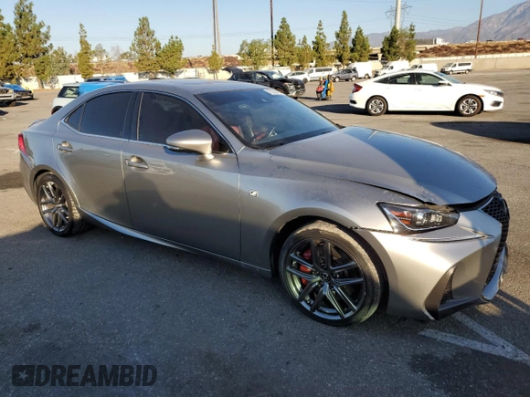 2020 Lexus IS 350 F Sport with VIN JTHGZ1B26L5035933, listed as a Copart auction lot 70339434 with 23,251 mi miles and Salvage title. Bid and sale history available at DreamBid. Image 4.