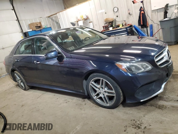 2015 Mercedes-Benz E-Class E 350 Luxury with VIN WDDHF8JB4FB124243, listed as a Copart auction lot 48557165 with 121,432 mi miles and Salvage Title. Bid and sale history available at carsss.com. Image 4.