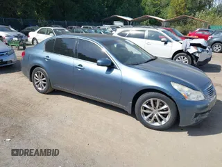 2007 Infiniti G35 Sedan G35x with VIN JNKBV61F77M804930, listed as a IAAI auction lot 37745184 with 130,541 mi miles. Bid and sale history available at carsss.com. Image 1.