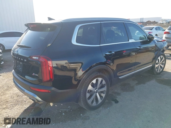 2020 Kia Telluride S with VIN 5XYP6DHC8LG050601, listed as a IAAI auction lot 41769056 with 146,682 mi miles and . Bid and sale history available at DreamBid. Image 4.