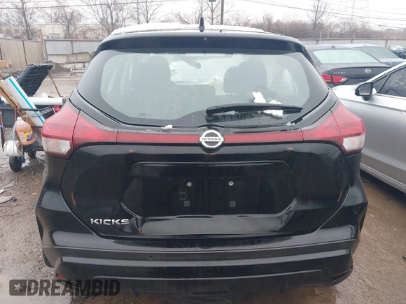 2021 Nissan Kicks S with VIN 3N1CP5BV5ML538302, listed as a IAAI auction lot 41574344 with 38,253 mi miles. Bid and sale history available at carsss.com. Image 15.