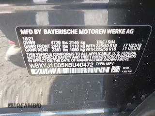 2022 BMW X2 xDrive28i z VIN WBXYJ1C05N5U40472, wystawiony jako IAAI lot #41433452 z przebiegiem 67 801 mil mil oraz . Historia ofert i sprzedaży dostępna na DreamBid. Obrazek 8.