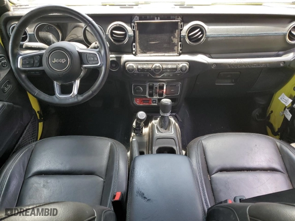 2022 Jeep Wrangler 4xe Unlimited Rubicon with VIN 1C4JJXR64NW192545, listed as a Copart auction lot 51891654 with 24,121 mi miles and Salvage Title. Bid and sale history available at carsss.com. Image 8.