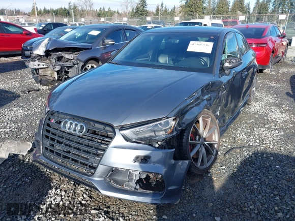 2016 Audi S3 Premium Plus with VIN WAUB1GFF8G1097864, listed as a IAAI auction lot 41507536 with 47,802 mi miles. Bid and sale history available at carsss.com. Image 17.