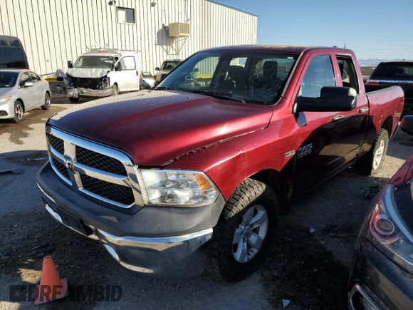 2017 Ram 1500 Tradesman with VIN 1C6RR7FTXHS654681, listed as a Copart auction lot 77529574 with 98,327 mi miles and Clean title. Bid and sale history available at DreamBid. Image 1.