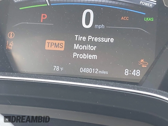 2020 Honda CR-V EX-L with VIN 7FART6H8XLE003476, listed as a IAAI auction lot 42608721 with 48,012 mi miles and . Bid and sale history available at DreamBid. Image 15.