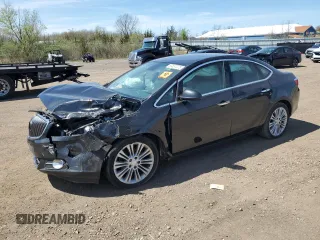 2014 Buick Verano with VIN 1G4PP5SK7E4174746, listed as a Copart auction lot 53537075 with 120,429 mi miles and Salvage title. Bid and sale history available at DreamBid. Image 1.