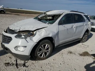 2016 Chevrolet Equinox LT with VIN 2GNALCEK7G6176513, listed as a Copart auction lot 47976995 with 156,460 mi miles and Salvage Title. Bid and sale history available at carsss.com. Image 1.