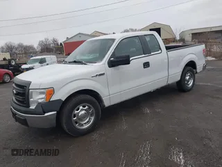 2014 Ford F-150 XL with VIN 1FTEX1CM8EFA95014, listed as a IAAI auction lot 41743068 with 202,753 mi miles and . Bid and sale history available at DreamBid. Image 2.