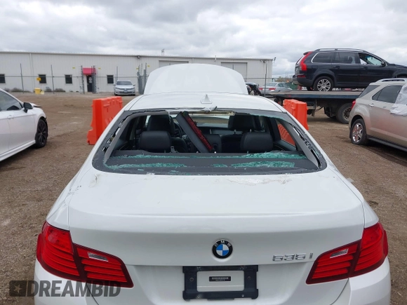 2014 BMW 5 Series 535i with VIN WBA5B1C58EDZ37186, listed as a IAAI auction lot 42040394 with 67,128 mi miles and . Bid and sale history available at DreamBid. Image 6.
