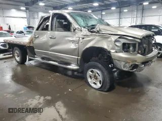 2008 Dodge Ram 3500 SLT with VIN 3D7MX38A98G142243, listed as a Copart auction lot 85852834 with 256,794 mi miles and Salvage Title. Bid and sale history available at carsss.com. Image 4.
