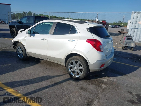 2016 Buick Encore Premium with VIN KL4CJDSB1GB647306, listed as a IAAI auction lot 41983159 with 59,592 mi miles. Bid and sale history available at carsss.com. Image 3.