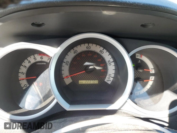 2012 Toyota Tacoma PreRunner with VIN 5TFJX4GNXCX006747, listed as a Copart auction lot 46805915 with 223,701 mi miles and Salvage title. Bid and sale history available at DreamBid. Image 9.