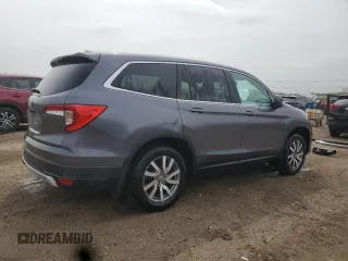 2020 Honda Pilot EX-L with VIN 5FNYF5H57LB006558, listed as a Copart auction lot 55172095 with 58,863 mi miles and Salvage title. Bid and sale history available at DreamBid. Image 3.