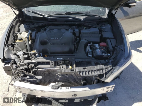 2020 Nissan Maxima Platinum with VIN 1N4AA6FV0LC366735, listed as a Copart auction lot 49395685 with 45,185 mi miles and Salvage Title. Bid and sale history available at DreamBid. Image 11.
