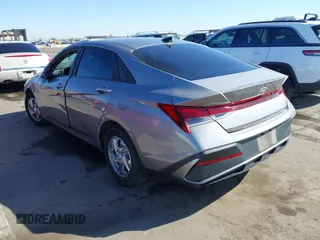 2024 Hyundai Elantra SE with VIN KMHLL4DG2RU707377, listed as a IAAI auction lot 41831258 with 15,364 mi miles and . Bid and sale history available at DreamBid. Image 3.